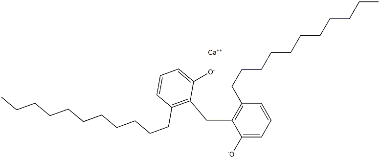 Calcium 2,2'-methylenebis(3-undecylphenoxide) Struktur