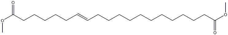 7-Icosenedioic acid dimethyl ester Structure
