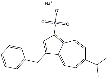 6-Isopropyl-3-benzylazulene-1-sulfonic acid sodium salt
