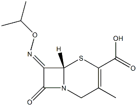 7-[(Z)-(Isopropyloxy)imino]-3-methylcepham-3-ene-4-carboxylic acid|