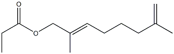 Propionic acid 2,7-dimethyl-2,7-octadienyl ester