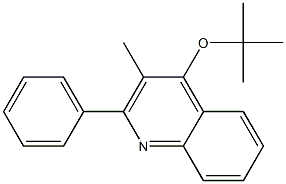 2-Phenyl-3-methyl-4-tert-butoxyquinoline Structure