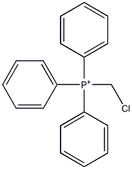 Triphenyl(chloromethyl)phosphonium Struktur