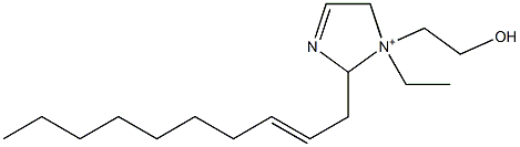 2-(2-Decenyl)-1-ethyl-1-(2-hydroxyethyl)-3-imidazoline-1-ium