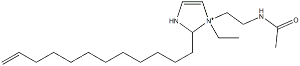 1-[2-(Acetylamino)ethyl]-2-(11-dodecenyl)-1-ethyl-4-imidazoline-1-ium