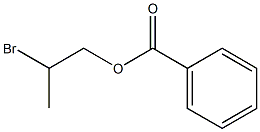 Benzenecarboxylic acid 2-bromopropyl ester Struktur