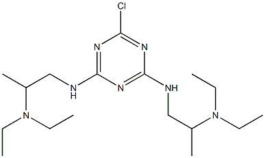 2,4-Bis[[2-(diethylamino)propyl]amino]-6-chloro-1,3,5-triazine
