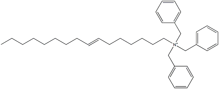 (7-Hexadecenyl)tribenzylaminium 结构式