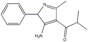 1-(4-Amino-2-methyl-5-phenyl-5H-pyrrol-3-yl)-2-methyl-1-propanone