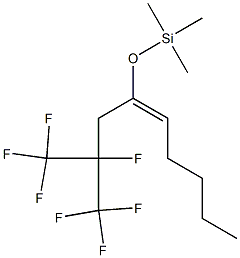 (E)-1,1,1,2-Tetrafluoro-2-(trifluoromethyl)-4-(trimethylsiloxy)-4-nonene