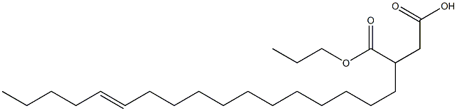 3-(12-Heptadecenyl)succinic acid 1-hydrogen 4-propyl ester|