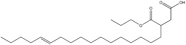  3-(12-Heptadecenyl)succinic acid 1-hydrogen 4-propyl ester