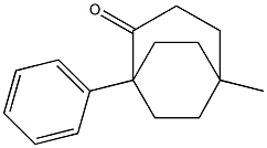 1-Phenyl-5-methylbicyclo[3.2.2]nonan-2-one