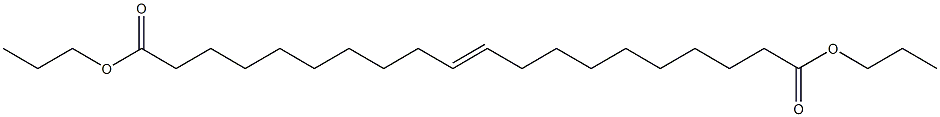 10-Icosenedioic acid dipropyl ester Structure