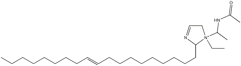 1-[1-(Acetylamino)ethyl]-1-ethyl-2-(10-nonadecenyl)-3-imidazoline-1-ium