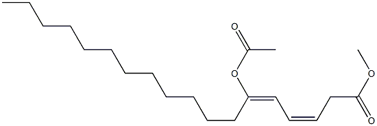 (3Z,5E)-6-Acetoxy-3,5-octadecadienoic acid methyl ester