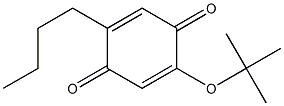 2-(tert-Butyloxy)-5-butyl-2,5-cyclohexadiene-1,4-dione Structure