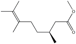 [S,(-)]-3,6,7-Trimethyl-6-octenoic acid methyl ester