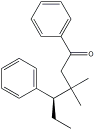 [R,(-)]-3,3-Dimethyl-1,4-diphenyl-1-hexanone