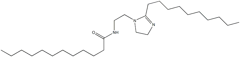 1-(2-Lauroylaminoethyl)-2-decyl-2-imidazoline Structure