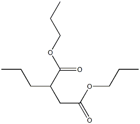 Pentane-1,2-dicarboxylic acid dipropyl ester Struktur