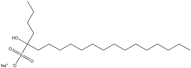  5-Hydroxyicosane-5-sulfonic acid sodium salt