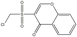  3-Chloromethylsulfonyl-4H-1-benzopyran-4-one