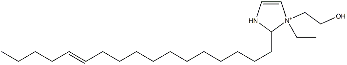 1-Ethyl-2-(12-heptadecenyl)-1-(2-hydroxyethyl)-4-imidazoline-1-ium