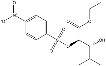  (2R,3R)-2-[(4-Nitrophenylsulfonyl)oxy]-3-hydroxy-4-methylpentanoic acid ethyl ester