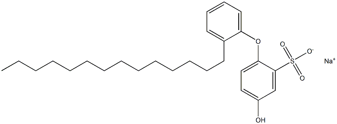 4-Hydroxy-2'-tetradecyl[oxybisbenzene]-2-sulfonic acid sodium salt