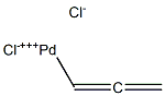 (1,2-Propadienyl)palladium(IV) dichloride Structure