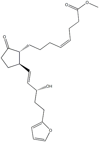 (3Z,13E,15R)-1-(Methoxycarbonyl)-15-hydroxy-17-(2-furanyl)-18,19,20-trinorprosta-3,13-dien-9-one