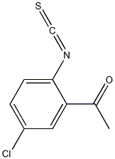 2-Acetyl-4-chlorophenyl isothiocyanate 结构式