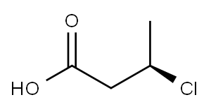 [R,(-)]-3-Chlorobutyric acid Structure