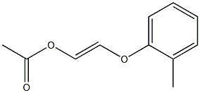 Acetic acid (E)-2-benzyloxyethenyl ester 结构式