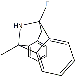 10-Fluoro-5-methyl-10,11-dihydro-5H-dibenzo[a,d]cyclohepten-5,10-imine Structure