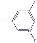 1-Fluoro-3,5-dimethylpyridinium|