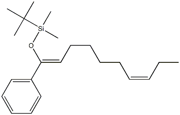 (1Z,7Z)-1-(tert-Butyldimethylsilyloxy)-1-phenyl-1,7-decadiene 结构式