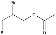 Acetic acid 2,3-dibromopropyl ester Struktur