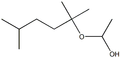 Acetaldehyde isoamylisopropyl acetal 结构式