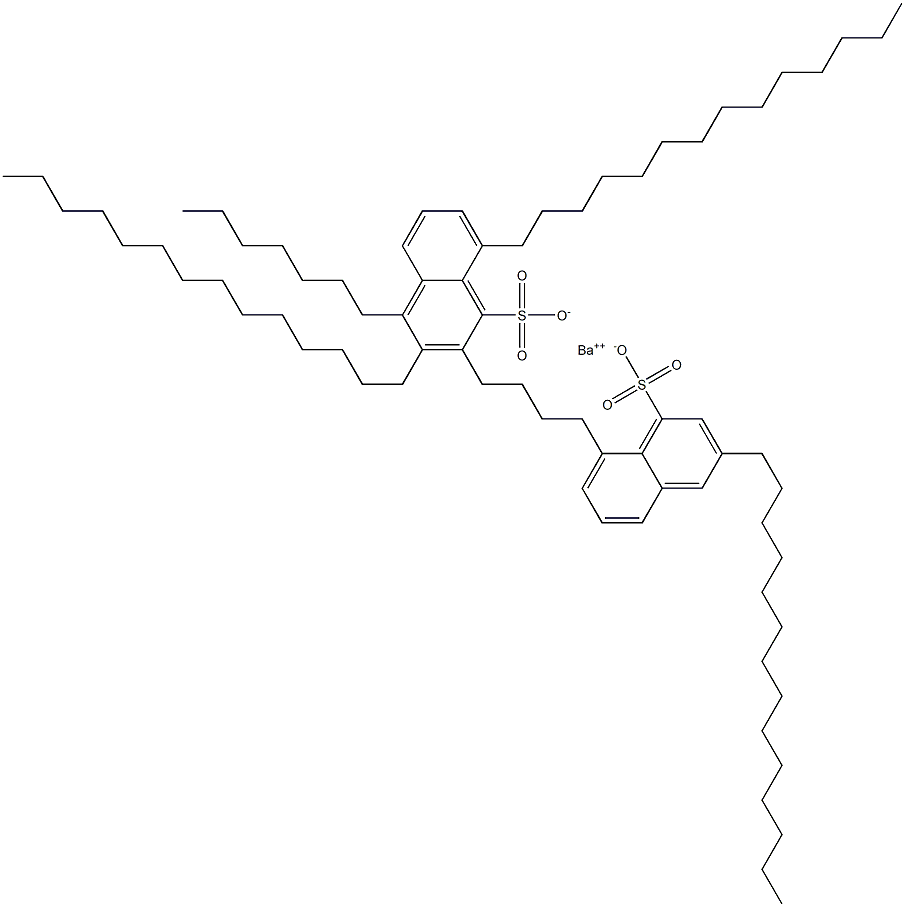 Bis(3,8-ditetradecyl-1-naphthalenesulfonic acid)barium salt|