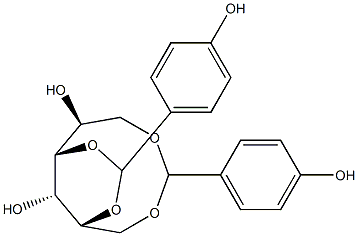 1-O,6-O:2-O,4-O-Bis(4-hydroxybenzylidene)-L-glucitol
