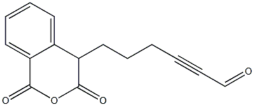 6-[(3,4-Dihydro-1,3-dioxo-1H-2-benzopyran)-4-yl]-2-hexynal