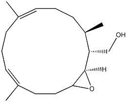 (1R,2R,3R,7E,11E)-3,4-Epoxy-1,7,11-trimethylcyclotetradeca-7,11-diene-2-methanol