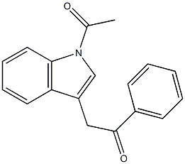  2-(1-Acetyl-1H-indol-3-yl)-1-phenylethan-1-one