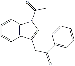 2-(1-Acetyl-1H-indol-3-yl)-1-phenylethan-1-one|