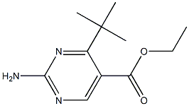 2-Amino-4-tert-butylpyrimidine-5-carboxylic acid ethyl ester