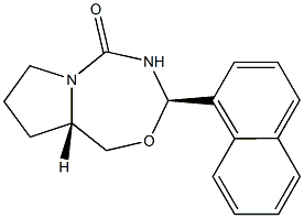  (6R,8aS)-1,2,8,8a-Tetrahydro-6-(1-naphtyl)-3H,6H-7-oxa-3a,5-diazaazulen-4(5H)-one
