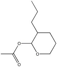 2-Acetyloxy-3-propyltetrahydro-2H-pyran