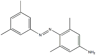4-(3,5-Xylylazo)-3,5-dimethylbenzenamine Struktur